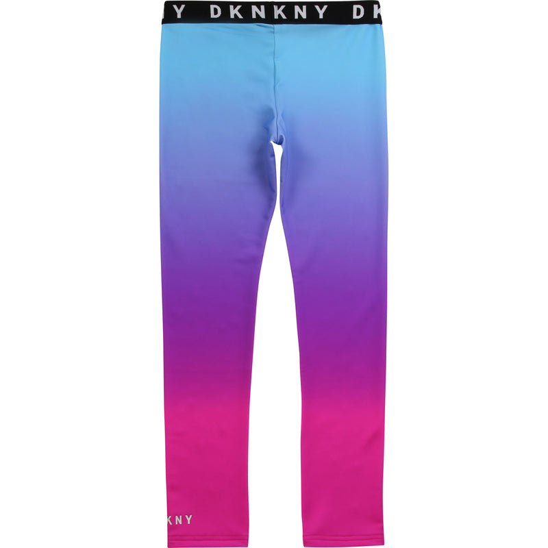DKNY Blue & Pink Sports Legging - MamaSmile