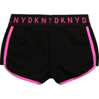 DKNY Black Logo Shorts - MamaSmile