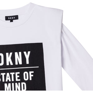 T-shirt Branca DKNY