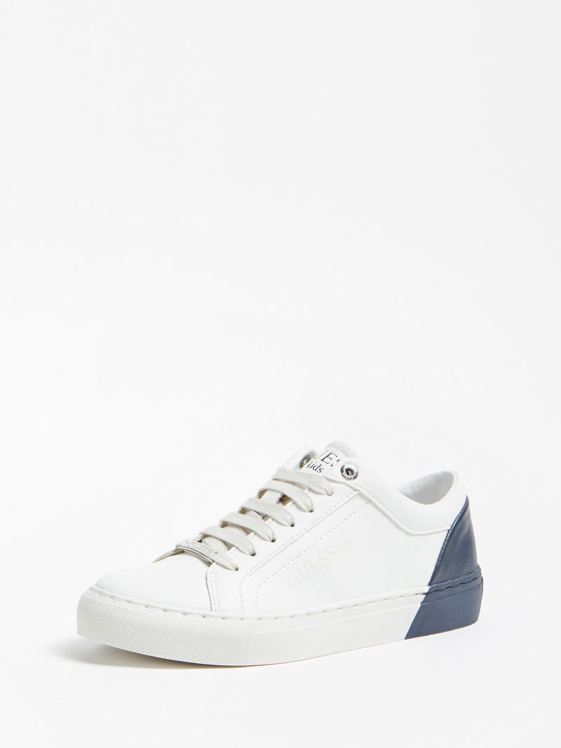 Luiss Sneaker White & Blue - MamaSmile